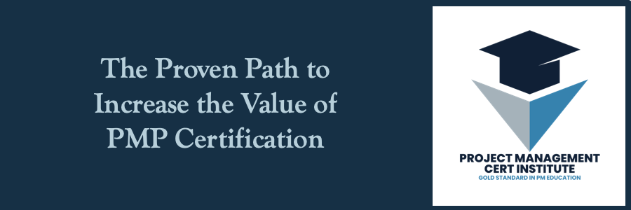 Increase the value of PMP certification